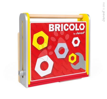 Pracovní dětská dílna - Dřevěný pracovní stůl Redmaster Bricolo Janod - 1