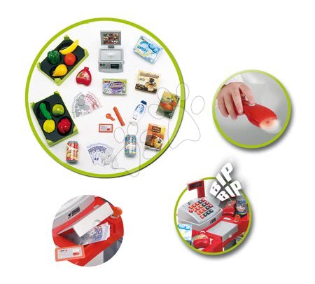 Obchody pro děti - Obchod Supermarket zvukový Smoby - 3