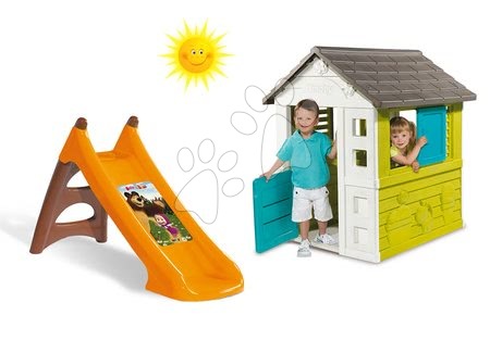 Tobogani s hišicami - Komplet tobogan Smoby - 16