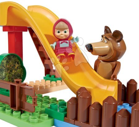 Staré položky - Set skluzavka Máša a medvěd Toboggan XS Smoby - 20