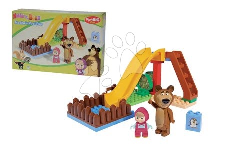 Staré položky - Set skluzavka Máša a medvěd Toboggan XS Smoby - 22