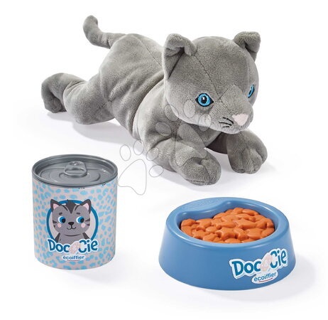 Krevetići i kolijevke za lutke - Krevetić s plišanom mačkom Cat Basket Écoiffier_1