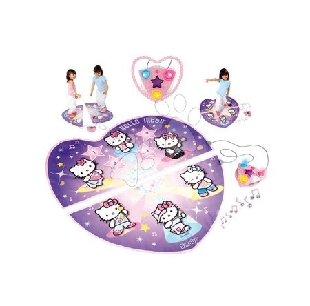 Staré položky - Elektrický dvojdielny koberec na tancovanie Hello Kitty Smoby - 2
