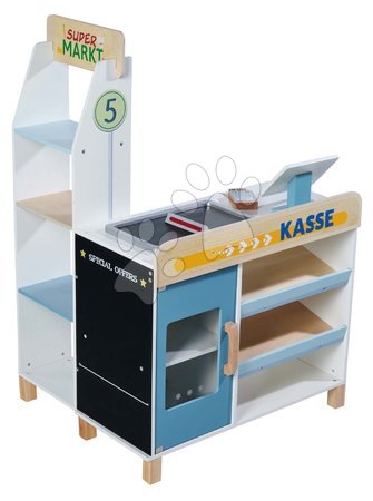 Fa játék szupermarket - Fa bolt Supermarket Super Markt Eichhorn - 1