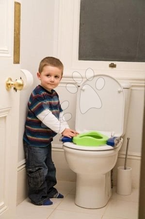 Kahlice i nastavci za WC - 0003 POTETTE PLUS® 2v1 - cestovný nočník / redukcia na WC zeleno-modrá - 8