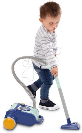 Écoiffier - Cărucior de curatare și aspirator Cleaning Trolley&Vacuum Cleaner Clean Home Ecoiffier cu 10 accesorii de la 18 luni_1