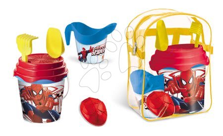 Kbelíky do písku - Batoh s kbelík setem Spiderman Mondo - 3