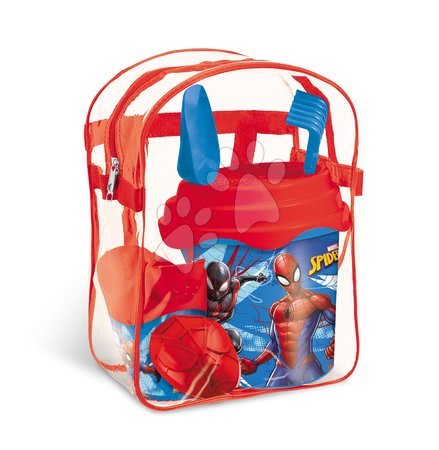 Kbelíky do písku - Batoh s kbelík setem Spiderman Mondo - 2
