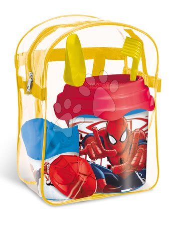 Kbelíky do písku - Batoh s kbelík setem Spiderman Mondo - 7