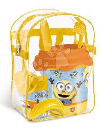 Găleți pentru nisip - Ghiozdan cu set de găleată Minionii Mondo - 2
