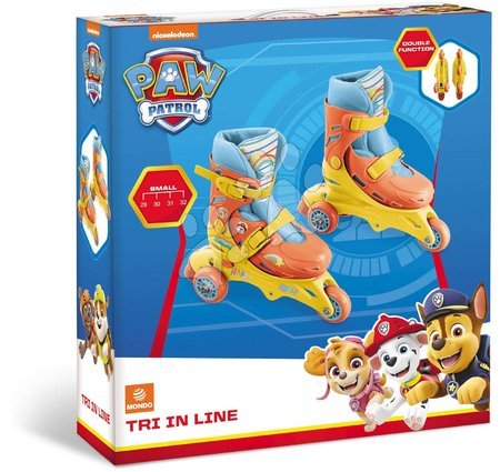  - Brusle IN LINE 3 nebo 2kolečkové Paw Patrol Mondo_1