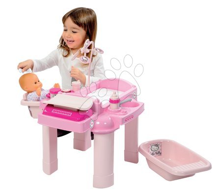 Pečovatelské centrum pro panenky - Přebalovací stolek Hello Kitty Écoiffier - 6