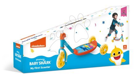 Koloběžky tříkolové - Koloběžka tříkolová Baby Shark Mondo - 5