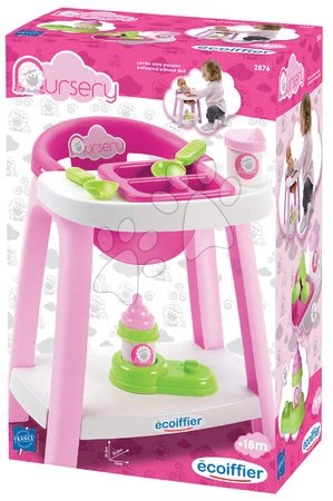 Játékbaba etetőszékek - Etetőszék Nursery Écoiffier - 1