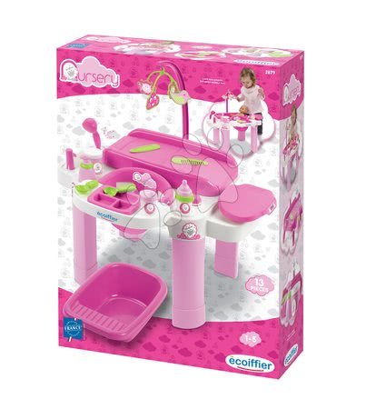 Doll houses - Nursery Écoiffier Baby Doll Changing Table - 5