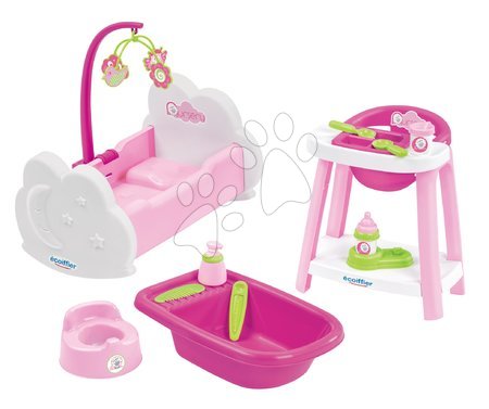 Babaházak - Bababútor játékbabának Nursery 4in1 Écoiffier