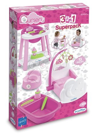 Case per bambole  - Angolo di cura per bambola Nursery 4in1 Écoiffier - 3