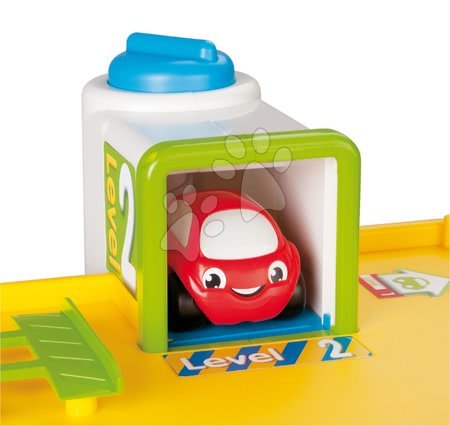 Neaktívna Staré položky - SMOBY 211303 Vroom Planet garáž elektrická so zvukom a svetlom a 1 autickom, +18 mesiacov, 53*40*43 cm - 3