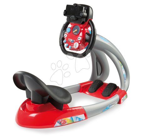 Symulator dla dzieci - Elektroniczny symulator jazdy V8 Cars Ice Driver Smoby - 13