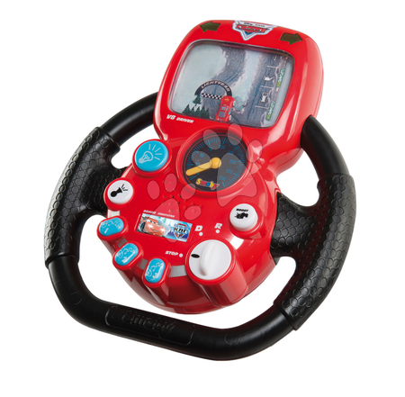 Symulator dla dzieci - Elektroniczny symulator jazdy V8 Cars Ice Driver Smoby - 14