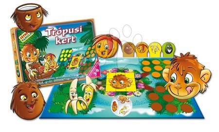 Spoločenské hry pre deti - Spoločenská hra Tropická záhrada Dohány od 4 rokov_1