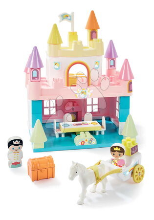 Kit de construção e blocos - Stavebnica Castelo Arco-Íris Rainbow Castel Abrick Écoiffier