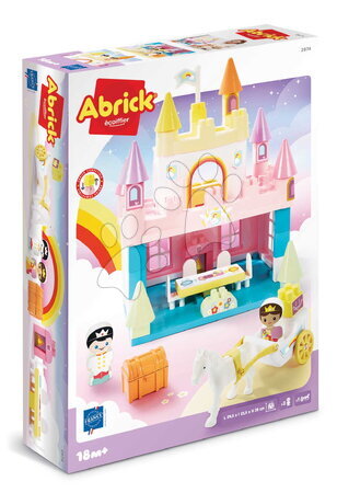 Stavebnice Écoiffier - Stavebnica Dúhový zámok Rainbow Castel Abrick Écoiffier - 8