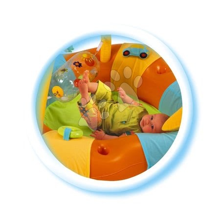 Dětské sedačky - Nafukovací ostrov Baby Cotoons Smoby - 2