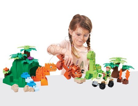 Dětské stavebnice - Stavebnice s dinosaury Abrick Dinoland Écoiffier_1