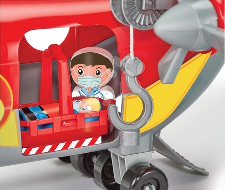 Gioco di costruzioni per bambini  Abrick - Costruzioni pompieri con aereo cargo Abrick Fireman Cargo Plane Écoiffier - 5