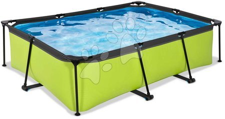Obdélníkové bazény  - Bazén s filtrací Lime pool Exit Toys