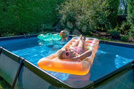 Obdélníkové bazény  - Bazén s filtrací Stone pool Exit Toys - 1