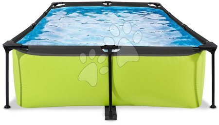 Obdélníkové bazény  - Bazén s filtrací Lime pool Exit Toys - 6
