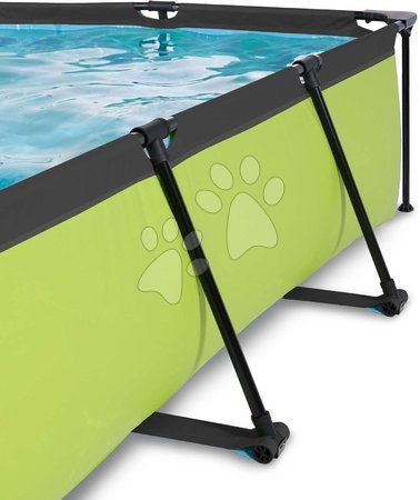 Obdélníkové bazény  - Bazén s filtrací Lime pool Exit Toys - 3