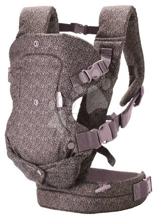 Cestování s miminkem - Nosič pro dítě Flip 4v1 Convertible Carrier Leopard Infantino
