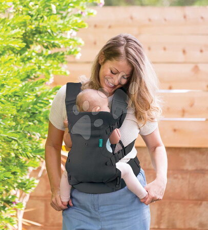 Dětské nosiče - Nosič pro dítě Flip 4v1 Light & Airy Convertible Carrier Dark Grey Infantino - 4