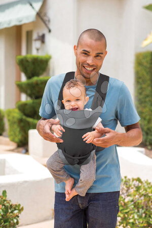 Dětské nosiče - Nosič pro dítě Flip 4v1 Light & Airy Convertible Carrier Dark Grey Infantino - 5