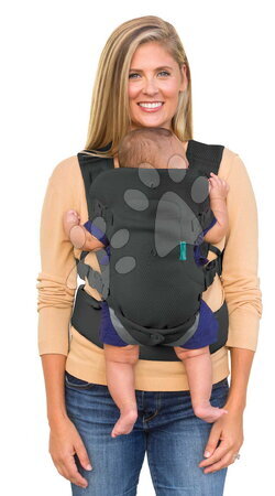 Dětské nosiče - Nosič pro dítě Flip 4v1 Light & Airy Convertible Carrier Dark Grey Infantino - 6