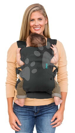 Dětské nosiče - Nosič pro dítě Flip 4v1 Light & Airy Convertible Carrier Dark Grey Infantino - 7