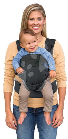 Dětské nosiče - Nosič pro dítě Flip 4v1 Light & Airy Convertible Carrier Dark Grey Infantino - 8
