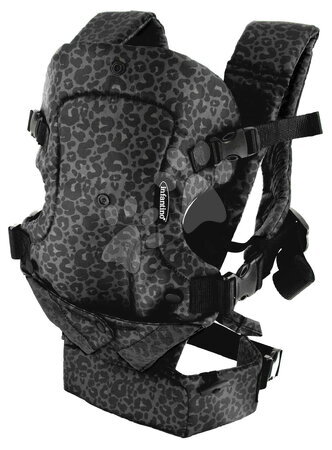 Cestování s miminkem - Nosič pro dítě Flip 4v1 Convertible Carrier Leopard Black Infantino_1