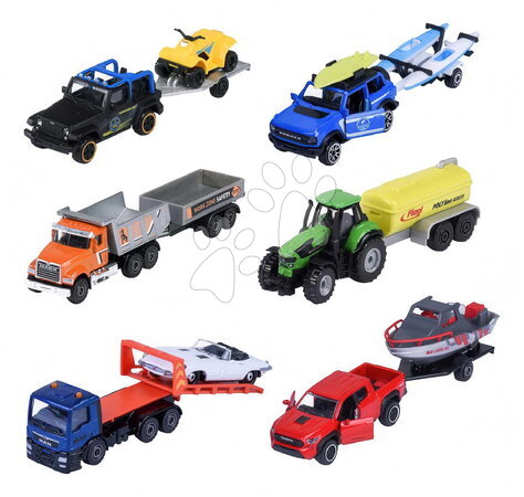 Play vehicles and driving simulators | Page 10 - Toy Car with Majorette City Trailer