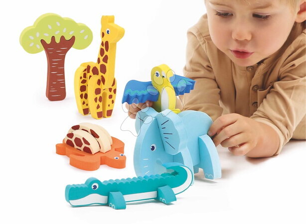 Pěnové puzzle - Pěnové puzzle 3D Zvířátka 3D Foam Puzzle Ludi - 6