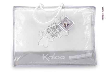 Babaplédek - Kiságy fejvédő Perle-Reversible Bed Bumper Kaloo_1