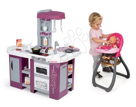 Kuchyňky pro děti sety - Set kuchyňka Tefal Studio XL Smoby - 21