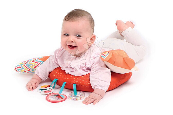 Dětské sedačky - Polštářek na hraní na bříšku Liška Activities Cushion Ludi - 2