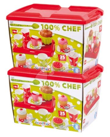 Kuchyňky pro děti sety - Set kuchyňka Tefal French Touch Bubliny Smoby - 31