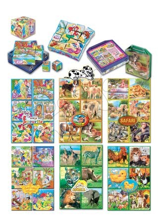 Otroške pravljične kocke - Pravljične kocke Safari Dohány_1