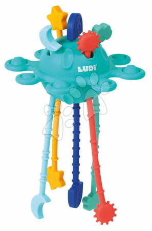 Skramlande och tuggleksaker - Skallra med bitring Zippy Toy Ludi_1