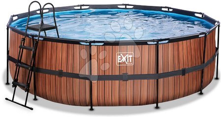 Hračky pro děti od 6 do 9 let - Bazén s filtrací Wood pool Exit Toys